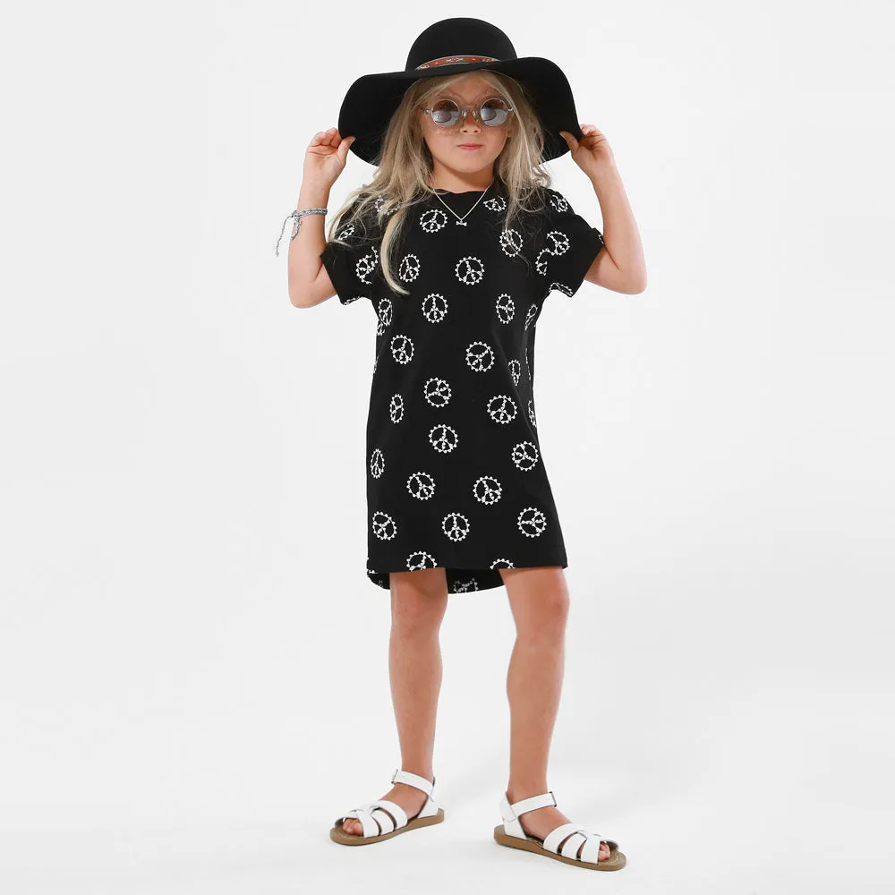 pop factory peace hands dress