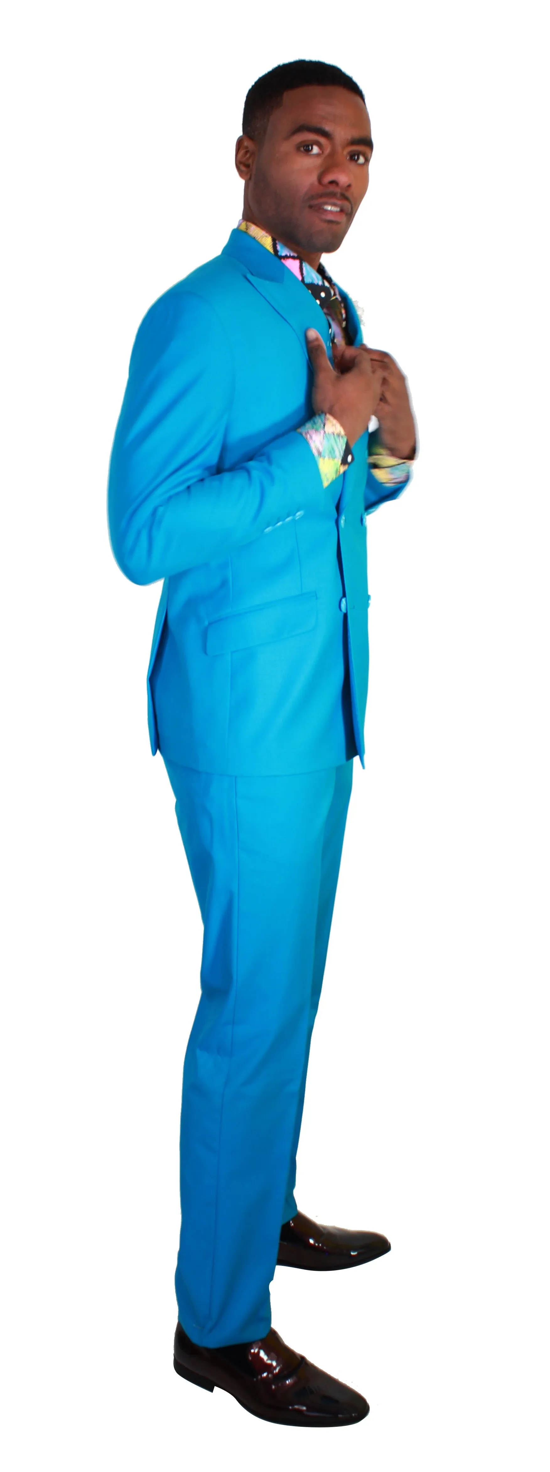 Portabella,SOLID-DB-SLIM-DRESSY SUITS-S2022-21DB-AQUA