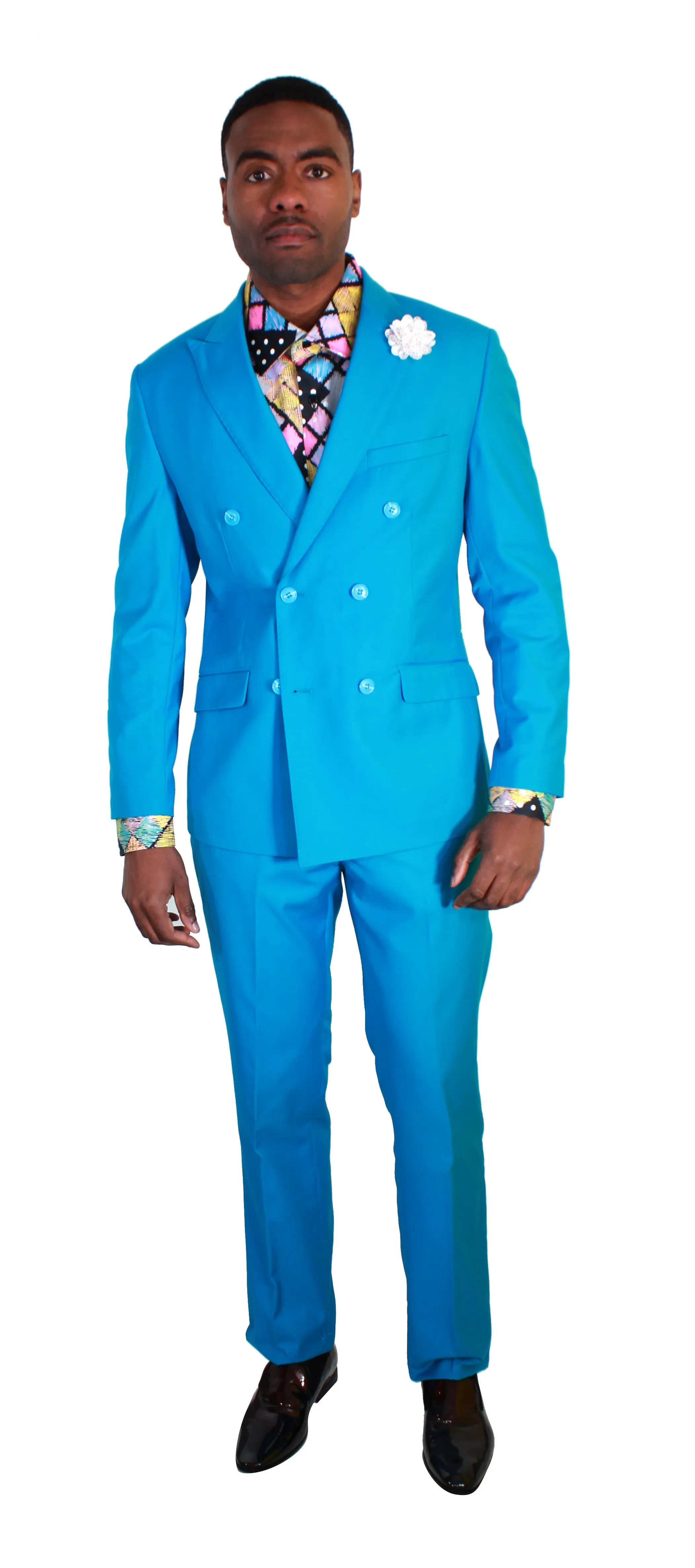 Portabella,SOLID-DB-SLIM-DRESSY SUITS-S2022-21DB-AQUA