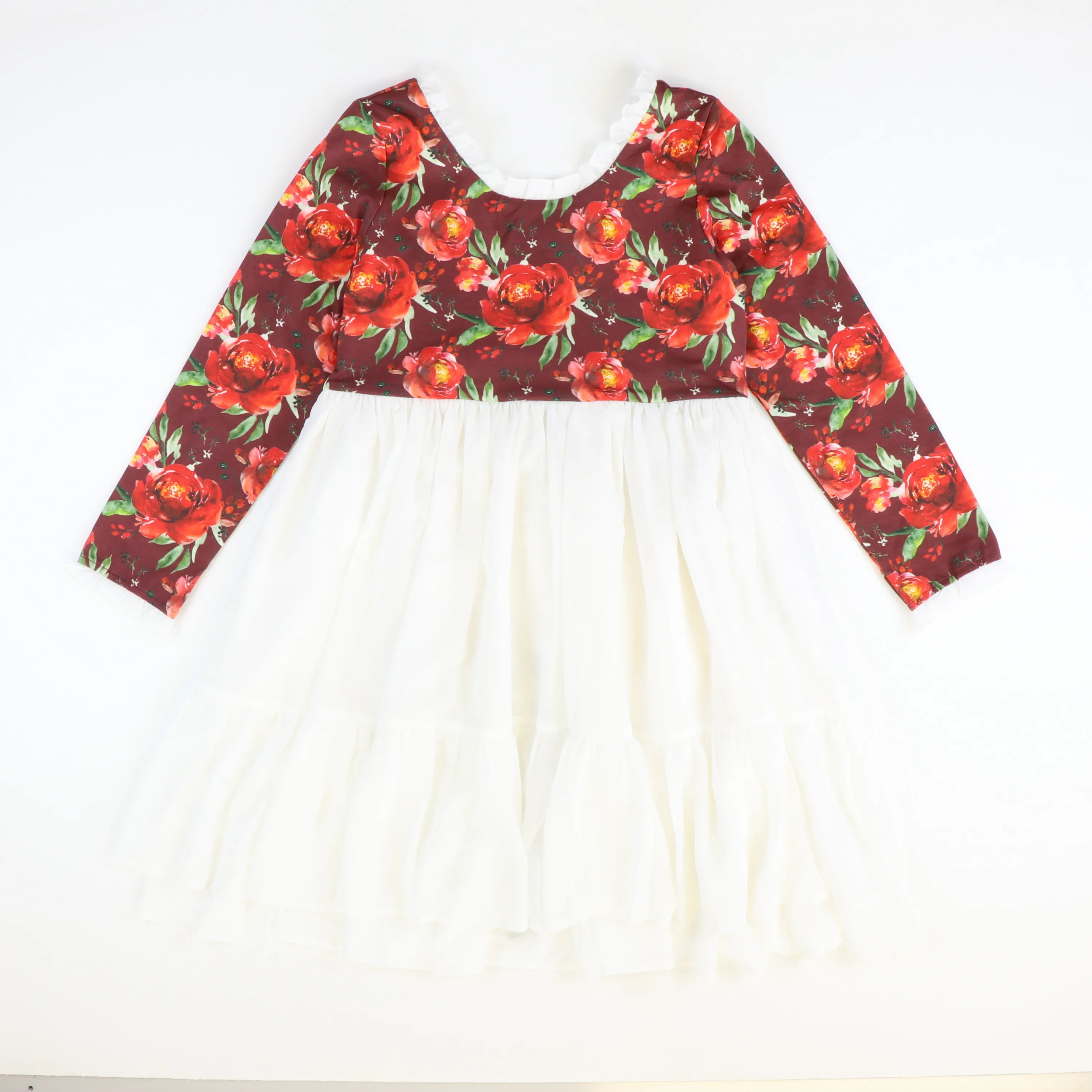 Victoria Dress - Christmas Rose