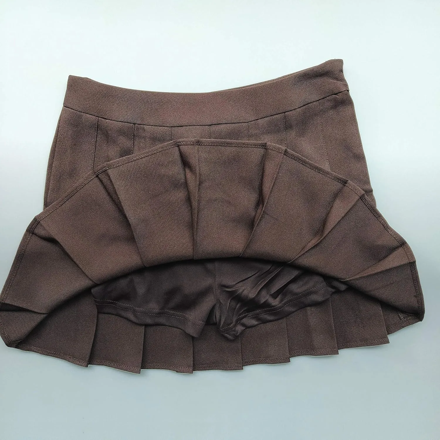 Women's High Waist A-Line Pleated Mini Skirt Short Tennis Skirt